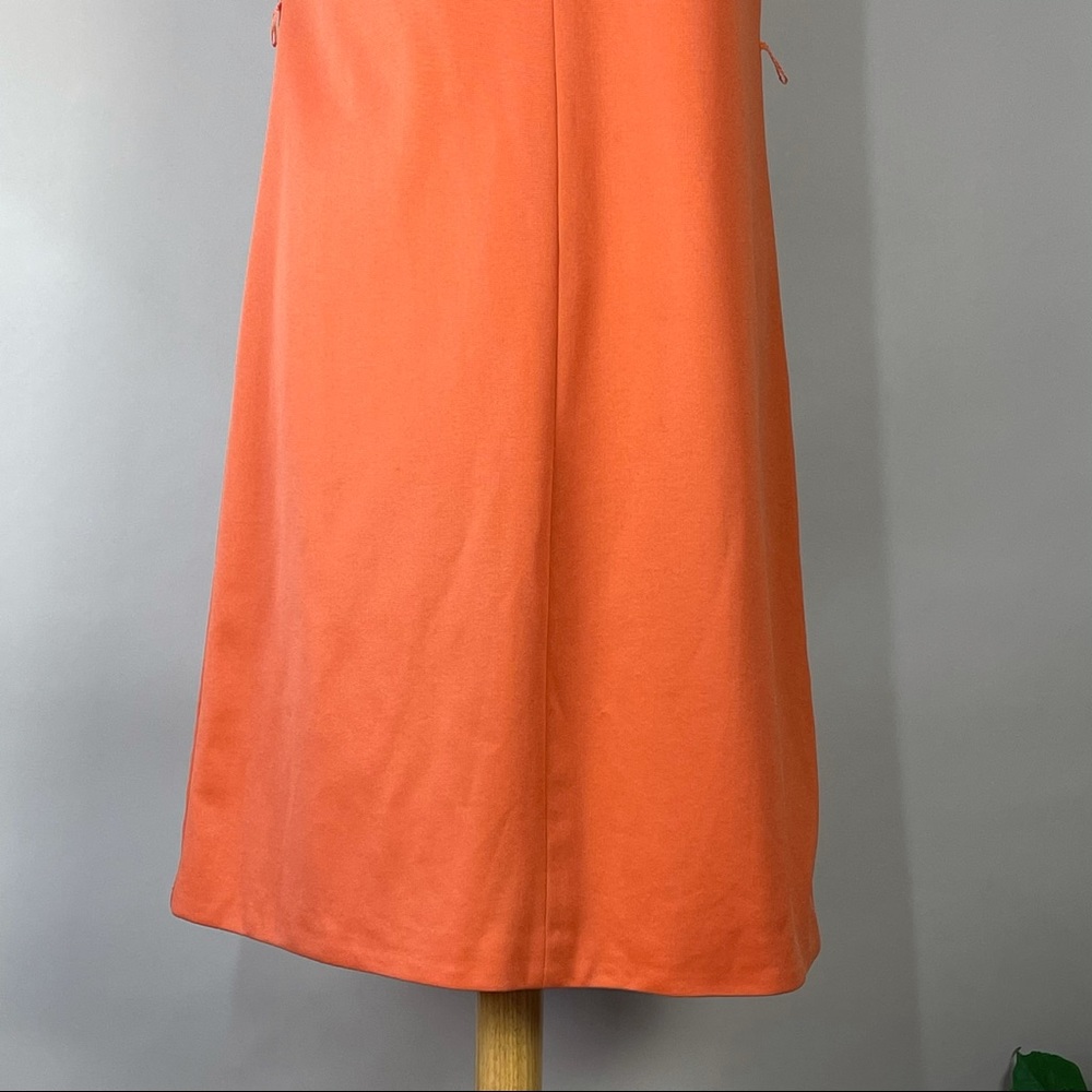 Vintage Coral Dress with Matching Jacket - Picture 7 of 14